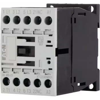 Eaton DILM9-01 effektkontaktor, 3-polet, 9 A, 4 kW, 230 V AC spole 276733