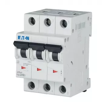 EATON FAZ-D16/3 ledningsbeskyttelsesafbryder 16A 3-polet D-karakteristik 6kA 278896