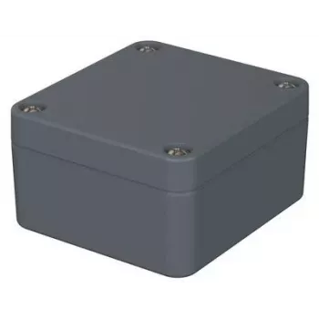 BOPLA universalkabinet polyamid sølvgrå (RAL 7001) 58 x 64 x 34 PK 101
