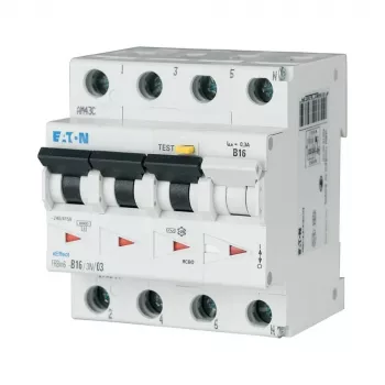 Eaton FI/LS-afbryder 16 A 100 mA LS C 3p+N FI A (170929)