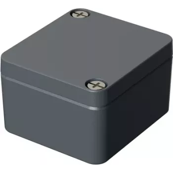 BOPLA universalhus aluminium sølvgrå (RAL 7001) 50 x 45 x 30 A 100 1 stk. (01100000.MT1)