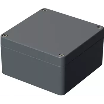 Bopla universalhus 160 x 160 x 90 aluminium sølvgrå (RAL 7001) A 125 01125000.H