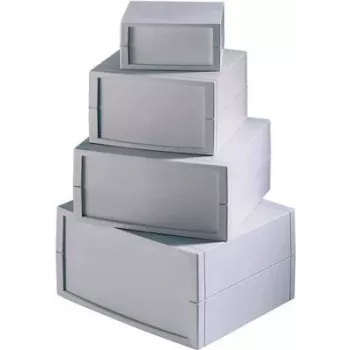 Bopla universalhus 85 x 81 x 40 mm polystyren lysegrå RAL 7035 U 85 26085000