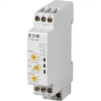 EATON multifunktions-tidsrelæ 0,5s-100h ETR2-69 (262689)