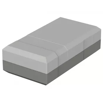 Bopla EG 1030 bordkabinet, 100 x 54 x 30 mm, polystyren, lysegrå RAL 7035 32103000