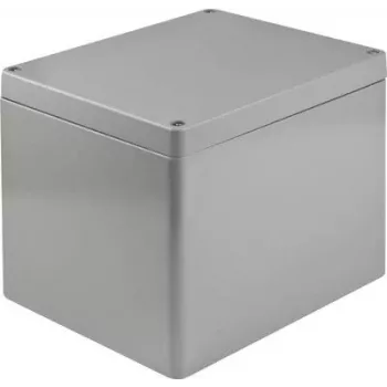 Bopla A 150 01150000.H universalkabinet, aluminium, 200 x 230 x 180 mm, sølvgrå (RAL 7001)