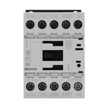 EATON DILA-22 kontaktrelæ, 4-polet, 2NO+2NC, 230V AC 50Hz / 240V AC 60Hz spole, tvangsstyrede kontakter 276399