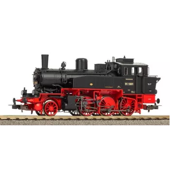 PIKO 50744 H0 lyd-damplokomotiv BR 91 DRG II med integreret PIKO lyddekoder