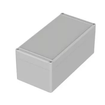 Bopla EUROMAS EM 242 F universalkabinet, polycarbonat, lysegrå, 240 x 120 x 102 mm 62242200