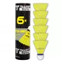 TALBOT TORRO Tech 350 nylon badmintonfjerbold, mellem hastighed, gul/blå 479103
