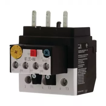 Eaton ZB65-57 termisk overbelastningsrelæ 50-57 A, klasse 10A, 1NO+1NC, sort/hvid 278459