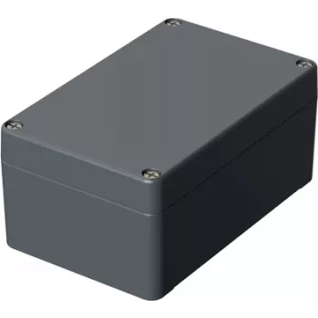 BOPLA Universalkabinet aluminium sølvgrå (RAL 7001) 125 x 80 x 57 A 110 01110000.MT1