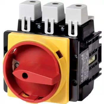 Eaton P5-160/EA/SVB 3-polet hovedafbryder 160 A, 690 V AC, IP65, rødt håndtag 280922