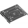Raspberry Pi DIN-skinneholder af akryl til Raspberry Pi A, B, B+, Arduino, Banana Pi, Cubieboard, pcDuino RB-DIN RAIL