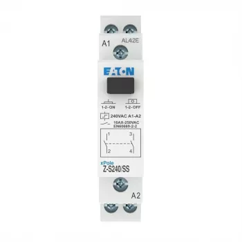 EATON Z-S240/SS impulskontakt, DIN-skinne, 2 NO, 16 A, 240 V AC spole 265269