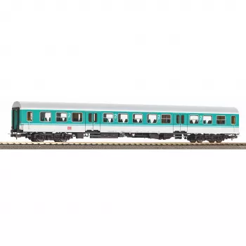 Piko H0 28006 Halberstädter mellemindstigningsvogn mint green 2. klasse DB AG
