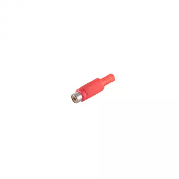 S CONN Maximum Connectivity RCA-kobling hun til hun rød 51500-R