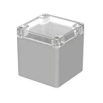 Bopla EUROMAS M 225 G universalhus, 82 x 80 x 85 mm, polycarbonat, lysegrå 02225100
