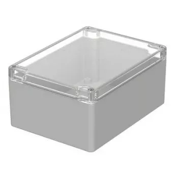 BOPLA universalhus polycarbonat lysegrå 160 x 120 x 75 M 2381 G 02238300