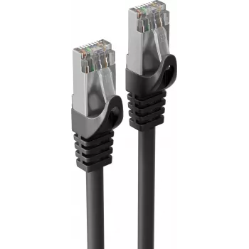 S CONN MAXIMUM CONNECTIVITY industrielt PUR Cat.7 S/FTP RJ45-patchkabel, 7 m, sort 08-39275