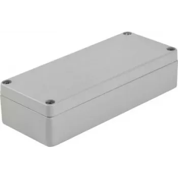 BOPLA Alu-Top universalhus, aluminium, sølvgrå (RAL 7001), 150 x 64 x 34 mm 01103000.MT1