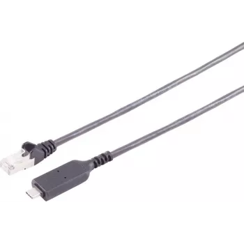 S CONN MAXIMUM CONNECTIVITY USB-C til RJ45 Gigabit LAN-adapterkabel 1,5 m sort (13-51155)