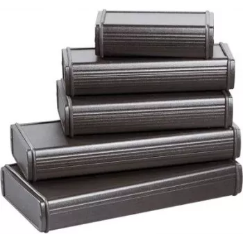 Bopla ABPH 1000-200 universal kabinet 200 x 106 x 32 mm aluminium sort 84106200.H
