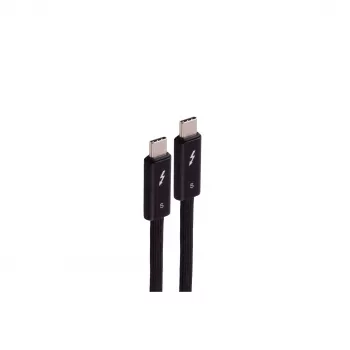 SHIVERPEAKS USB-C til USB-C Thunderbolt 5 UltraFlex-kabel 240W 1m BS13-75025