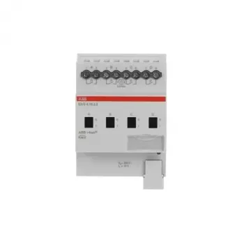 ABB SA/S4.10.2.2 KNX Switching Actuator, 4-Channel, 10 A, DIN Rail 2CDG110258R0011