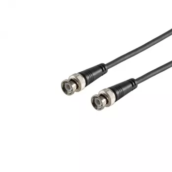 S CONN MAXIMUM CONNECTIVITY BNC-stik til BNC-stik RG59 koaksialkabel, 75 Ohm, 1,0m, sort 77601