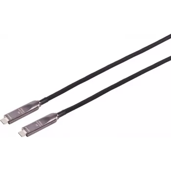 S CONN MAXIMUM CONNECTIVITY USB-C hybridkabel 3.2 Gen 2, 8K, 10G, 60W, PVC, 15 m (30-43085)