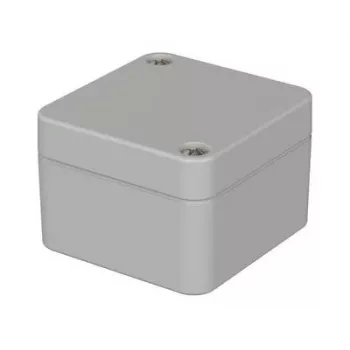 Bopla 02205094 EUROMAS M 205 VO universalhus, polycarbonat, 52 x 50 x 35 mm, lysegrå