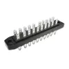 TELEGÄRTNER DIN 41622 20-polet asymmetrisk knivlistestik, loddeforbindelse, stik, A 20 J00045A0916