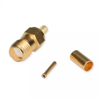 Telegärtner J01151A0051 G7 koaksialstik til RG-316/U, rustfrit stål