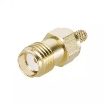 Telegärtner J01151A0611 SMA-kabelbøsning, crimp G05, til RG-223/U, RG-142 B/U, guld