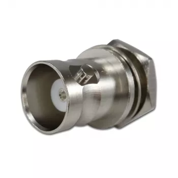 Telegärtner BNC-indbygningsbøsning 50 ohm, forsølvet inderleder, UG-1094/U (J01001B0615Z)