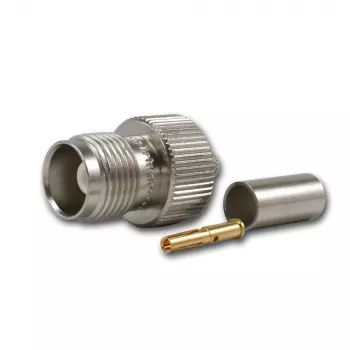 TELEGÄRTNER TNC-bøsning til RG-58, 50 ohm, crimp/lodning, DC-11 GHz