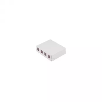 S CONN MAXIMUM CONNECTIVITY Keystone-dåse, 4-port, hvid 08-10117