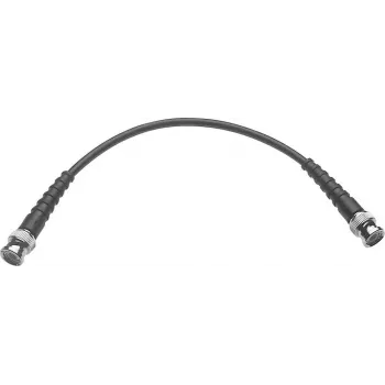 Telegärtner L00010A1801 BNC-målekabel, BNC-stik til BNC-stik, 50 ohm, sort