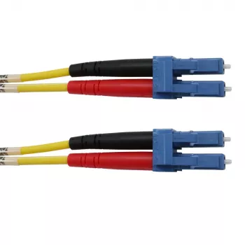 TELEGÄRTNER LC til LC single-mode OS2 duplex-patchkabel, 5 m, gul