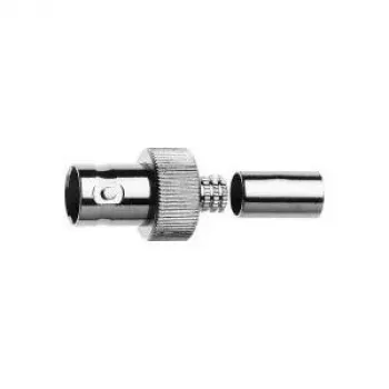 Telegärtner BNC-kabelbøsning crimp G30 50 Ohm til LMR-240, 5-pak J01001A0073