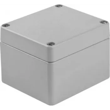 BOPLA Universalkabinet aluminium sølvgrå (RAL 7001) 75 x 80 x 57 A 105 01105000.MT1