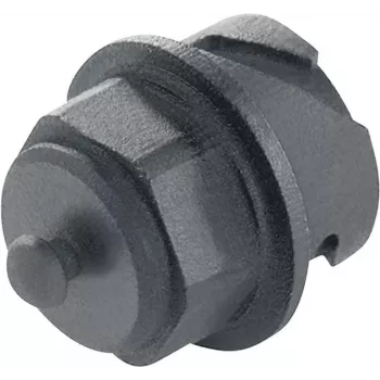 TELEGÄRTNER H80030A0000 RJ45-beskyttelseshætte, sort plast, støvbeskyttelse til ubrugte netværksstik