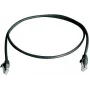 TELEGÄRTNER Cat6 U/UTP-patchkabel, 3 m, sort L00002A0239