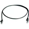 TELEGÄRTNER Cat6 U/UTP-patchkabel, 3 m, sort L00002A0239