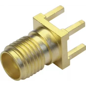 Telegärtner SMA-hun printkortstik, 50 ohm, forgyldt, Z79-serie J01151A0931