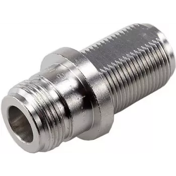 Telegärtner N-type skotadapter hun-hun 50 ohm IP68 MIL-STD Z10 flange J01024A0006