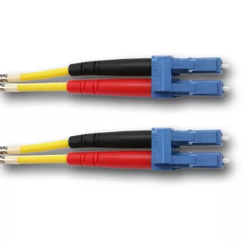 TELEGÄRTNER LC til LC single-mode OS2 duplex fiber-patchkabel, 2 m, gul L00871A0003