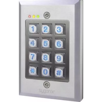 Sygonix SY-3118492 IP65 tastaturkodelås overflade/indbygning med belyst tastatur
