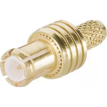 TELEGÄRTNER MCX lige stik 50 ohm crimp/lod til RG174/RG188/RG316